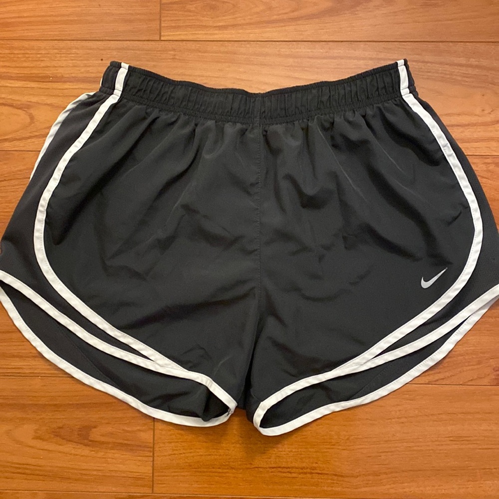 Nike Women’s Running Shorts, Charcoal Gray, Size Large